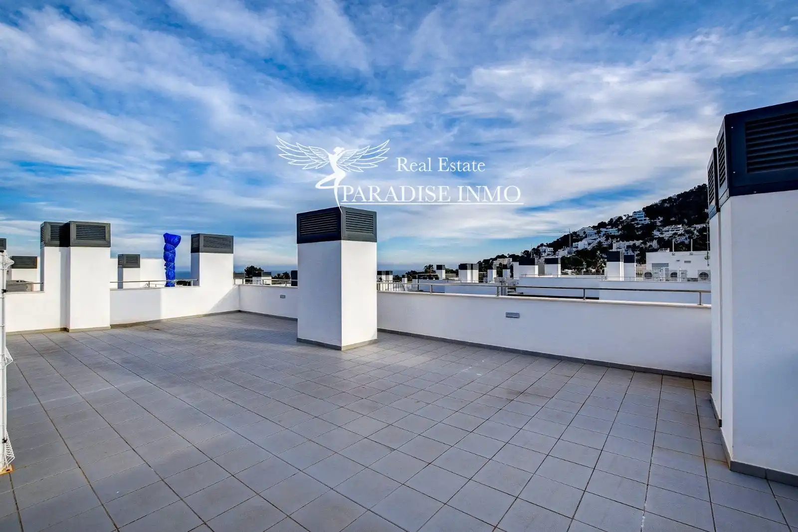 Terraza de Ático de alquiler en Santa Eulària des Riu con Aire acondicionado, Calefacción y Terraza