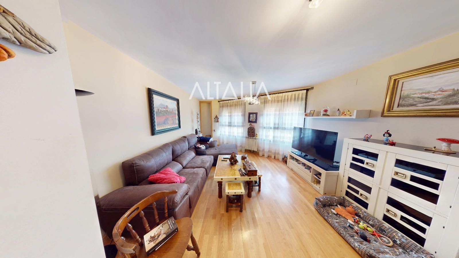 Living room of Flat for sale in Arcas del Villar  with Heating and Storage room