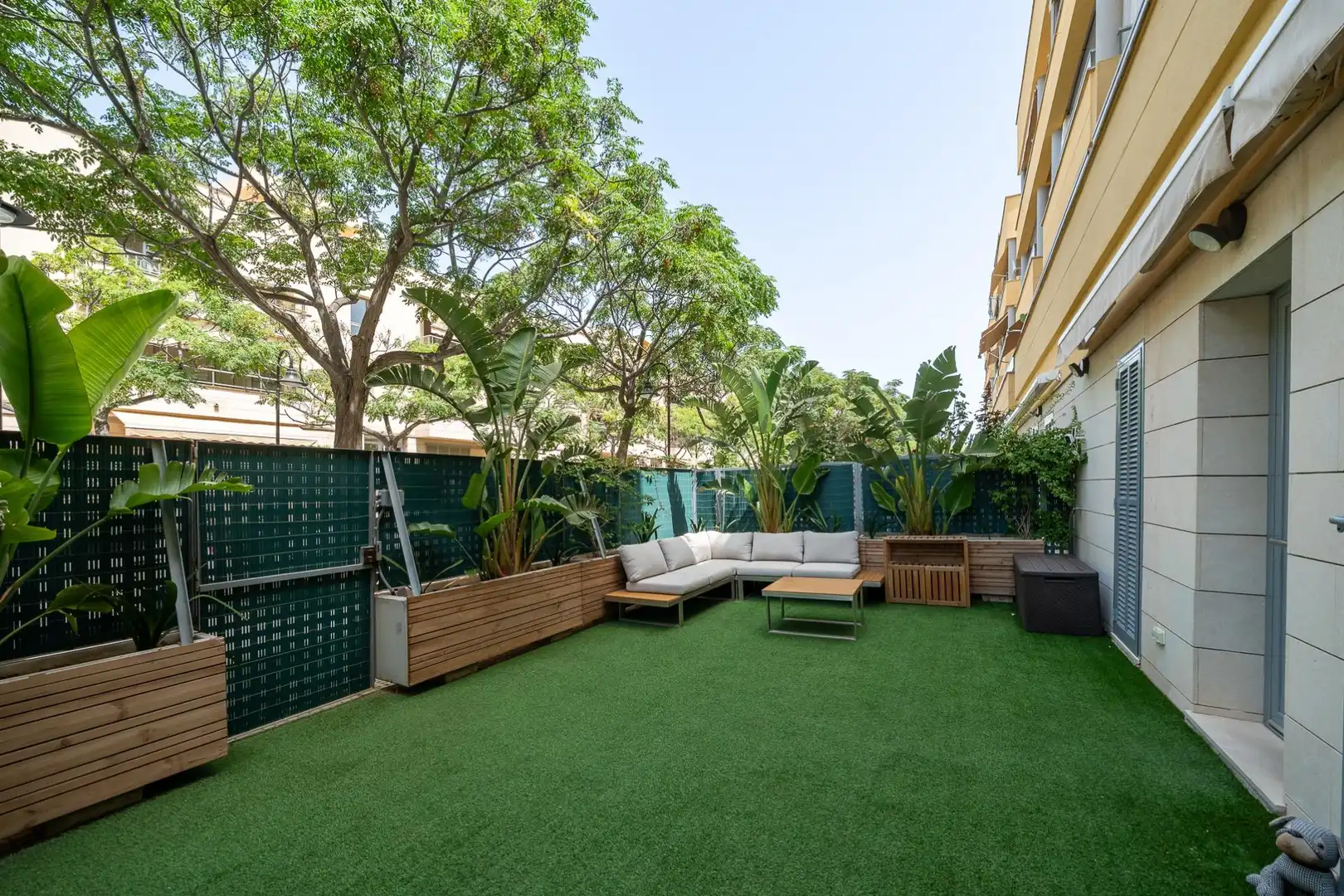 Terraza de Planta baja en venta en  Palma de Mallorca con Aire acondicionado, Calefacción y Jardín privado