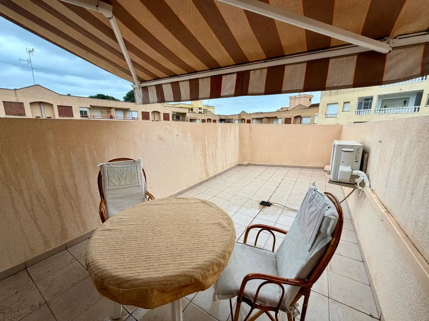 Terrace of Flat for rent in San Pedro del Pinatar  with Air Conditioner, Heating and Terrace