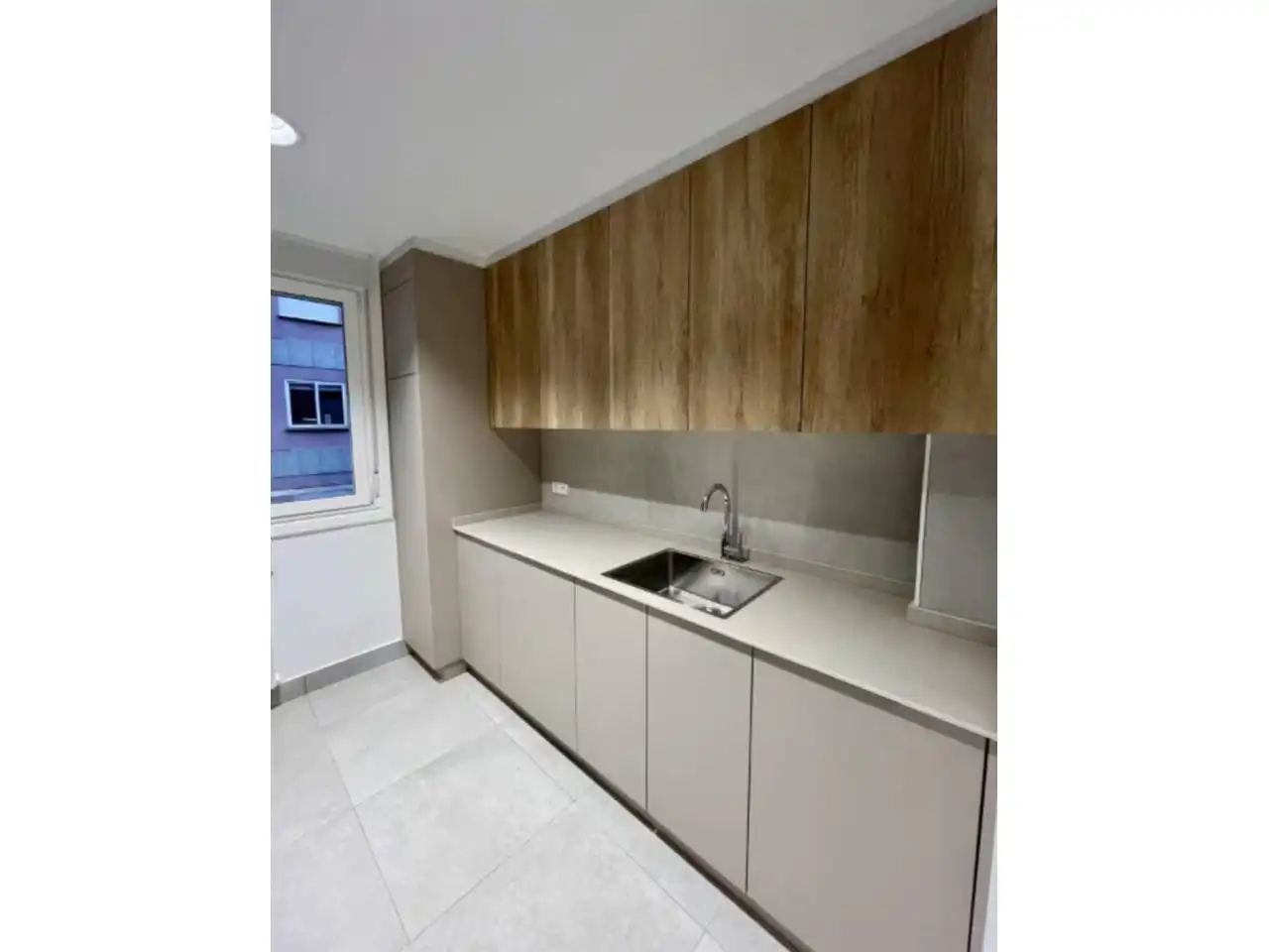 Kitchen of Flat for sale in Ourense Capital   with Heating, Private garden and Parquet flooring