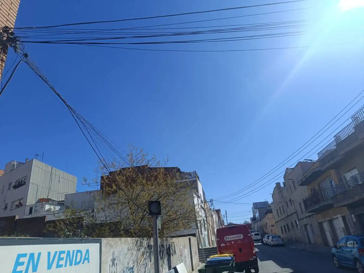 Exterior view of Land for sale in Terrassa