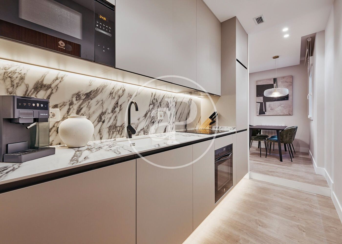 Cocina de Piso en venta en  Madrid Capital con Aire acondicionado, Calefacción y Amueblado
