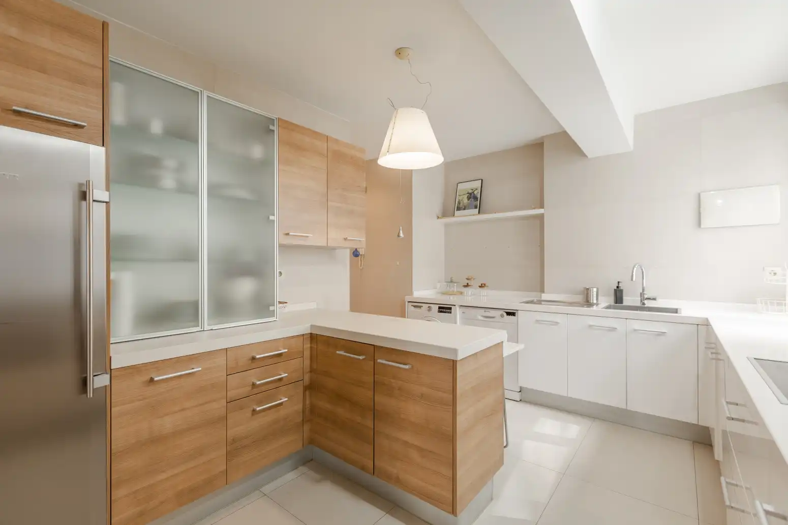 Cocina de Piso de alquiler en  Pamplona / Iruña con Aire acondicionado, Calefacción y Terraza
