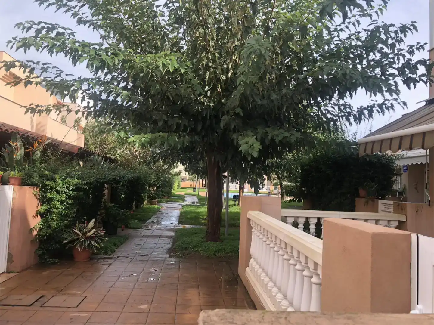 Jardí de Casa adosada en venda en Burriana / Borriana amb Aire condicionat