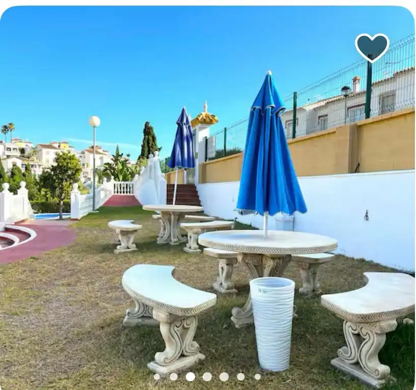 Terrasse von Wohnung zur Miete in Torrox mit Terrasse, Möbliert und Ofen