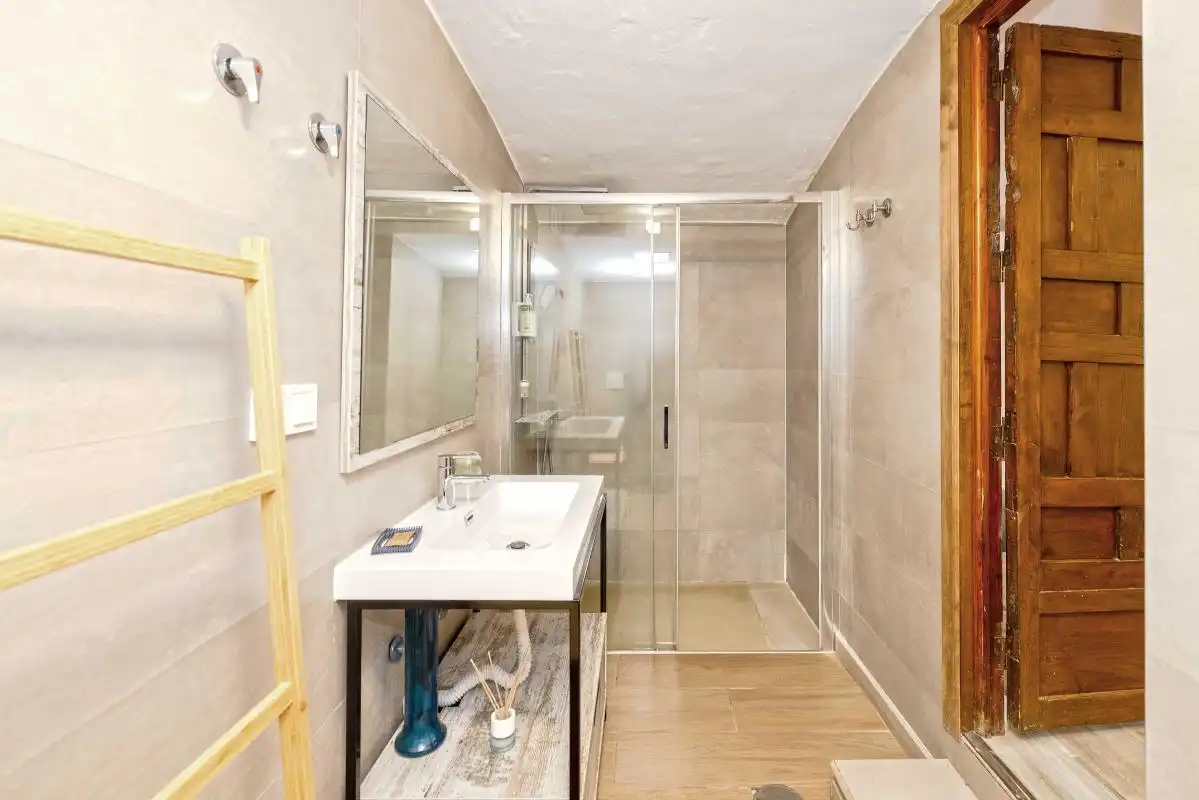 Baño de Casa o chalet en venta en Torremolinos con Aire acondicionado, Calefacción y Jardín privado