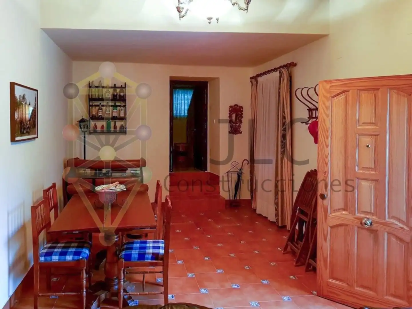 Cocina de Casa o chalet en venta en Fuente Álamo de Murcia con Aire acondicionado, Jardín privado y Terraza