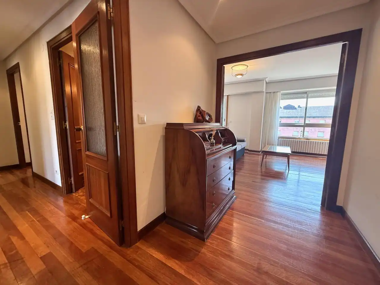 Sala de estar de Piso de alquiler en Donostia - San Sebastián  con Terraza