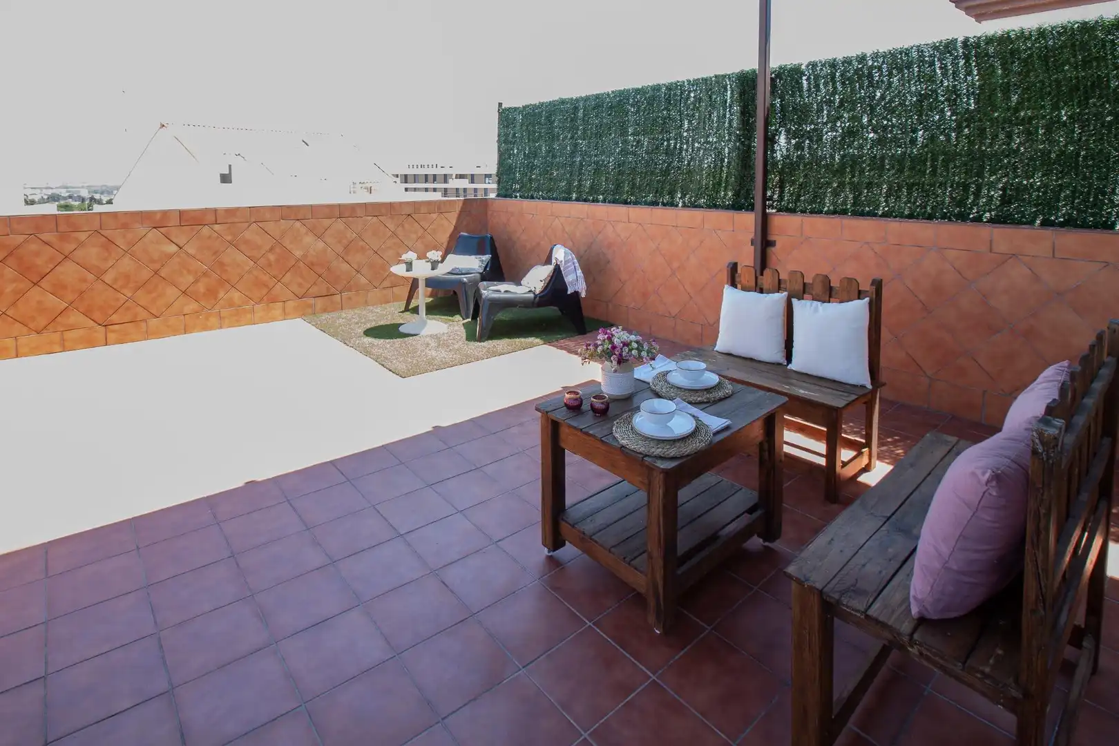 Terrace of Duplexes for sale in Tomares  with Air Conditioner, Terrace and Balcony
