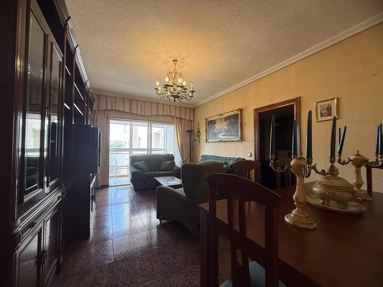 Sala de estar de Piso en venta en Madrid con Calefacción y Terraza