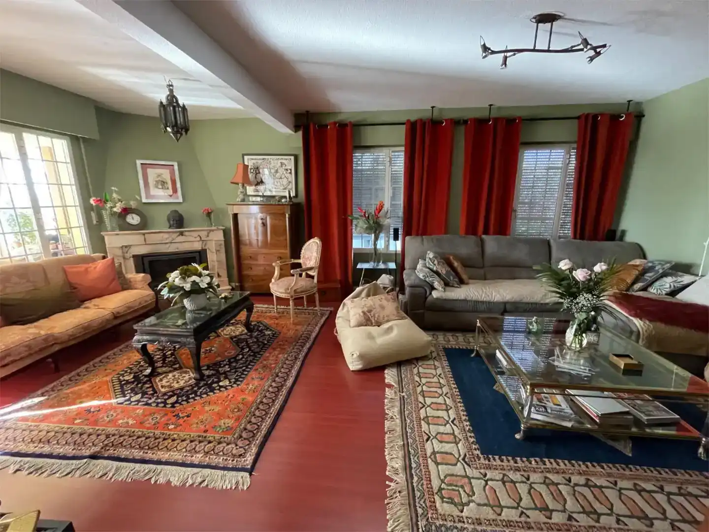 Sala d'estar de Casa o xalet en venda en Venturada amb Aire condicionat