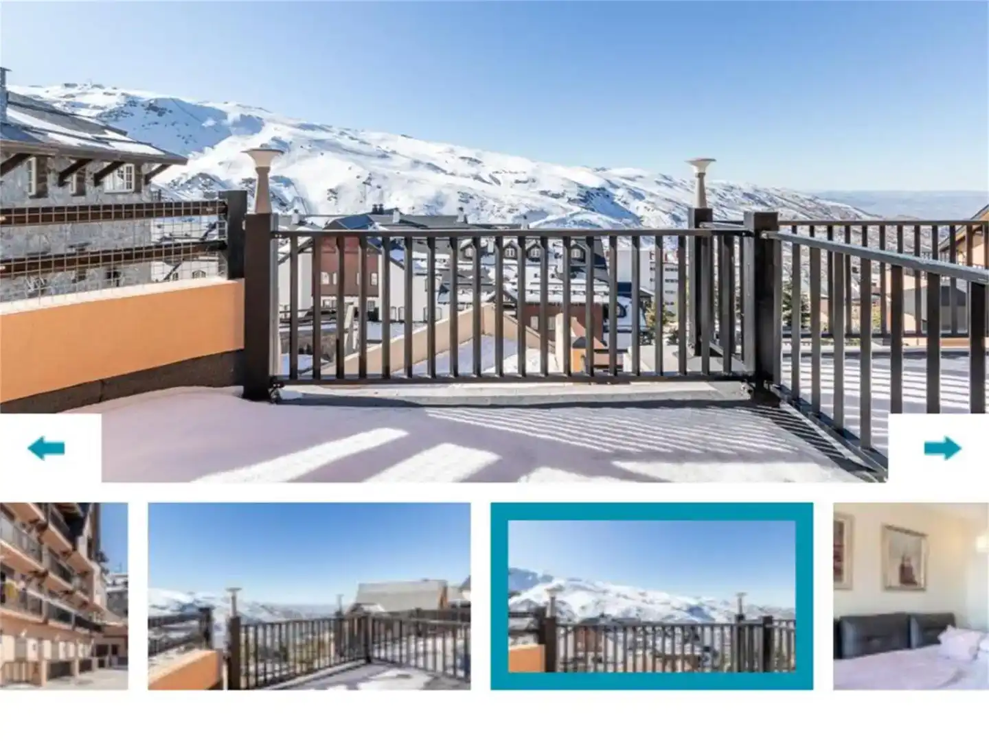 Terrassa de Apartament en venda en Sierra Nevada