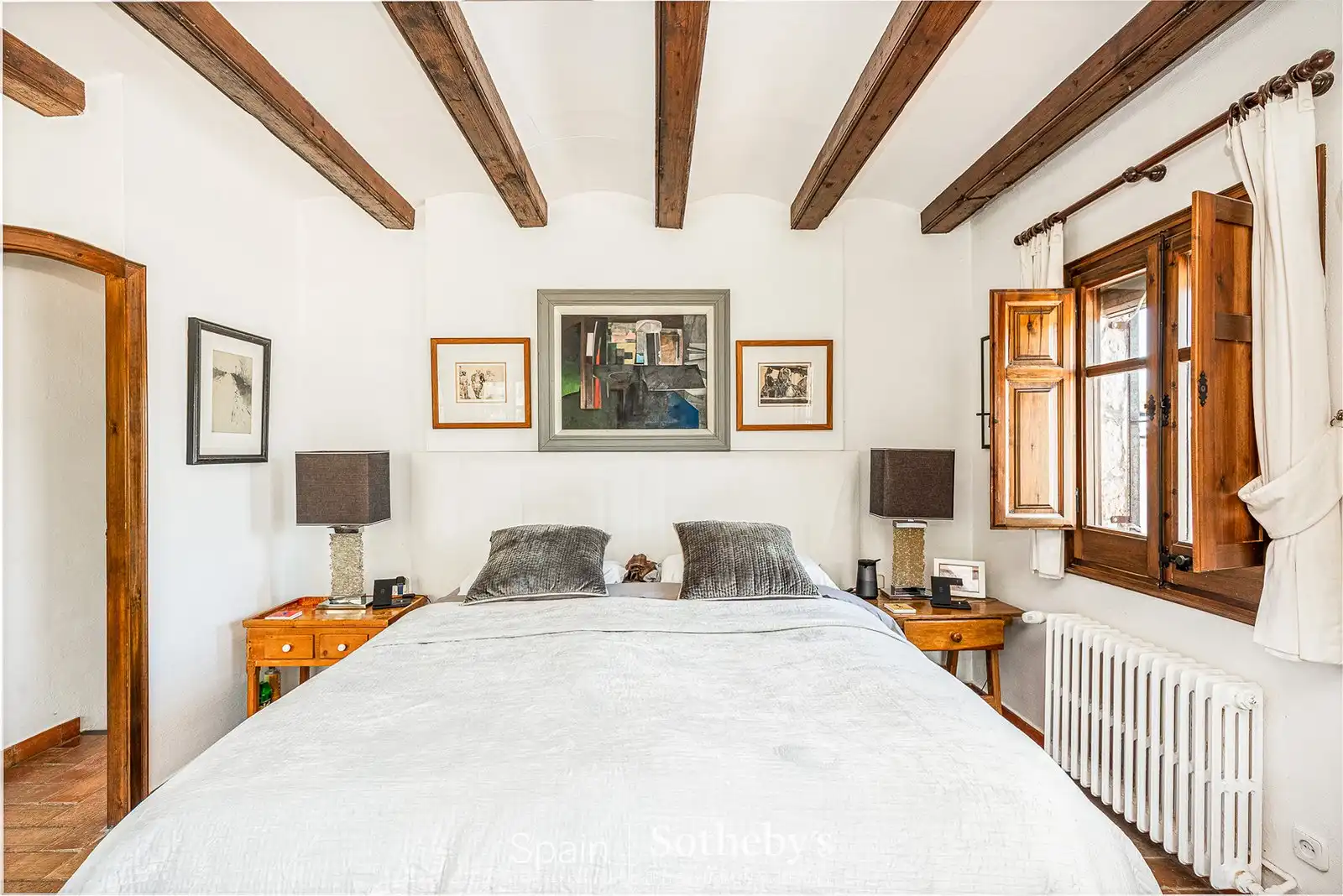 Dormitori de Finca rústica en venda en Sant Pere de Ribes amb Aire condicionat, Calefacció i Jardí privat