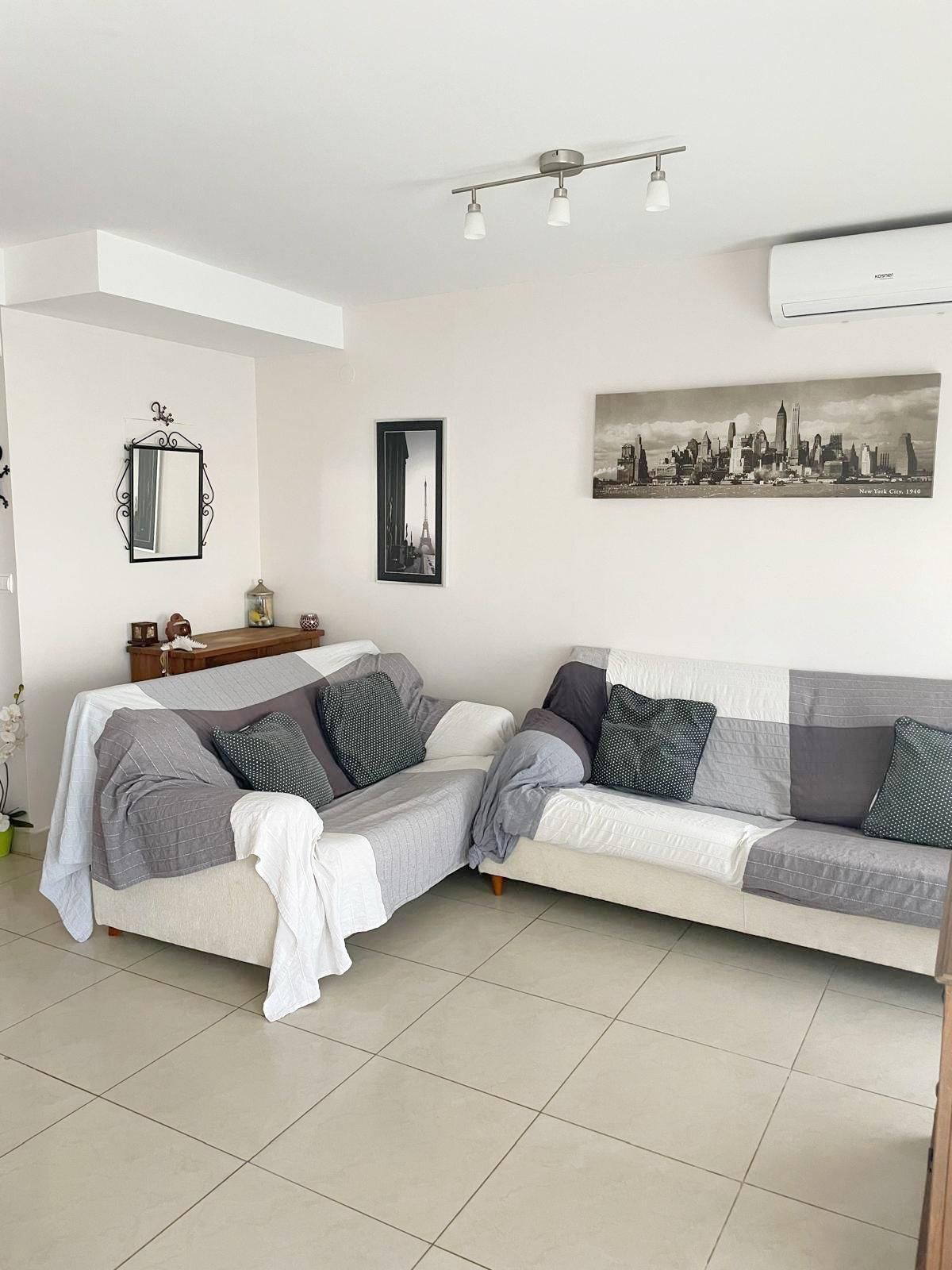 Living room of Duplex to rent in Oliva  with Private garden, Terrace and Community pool