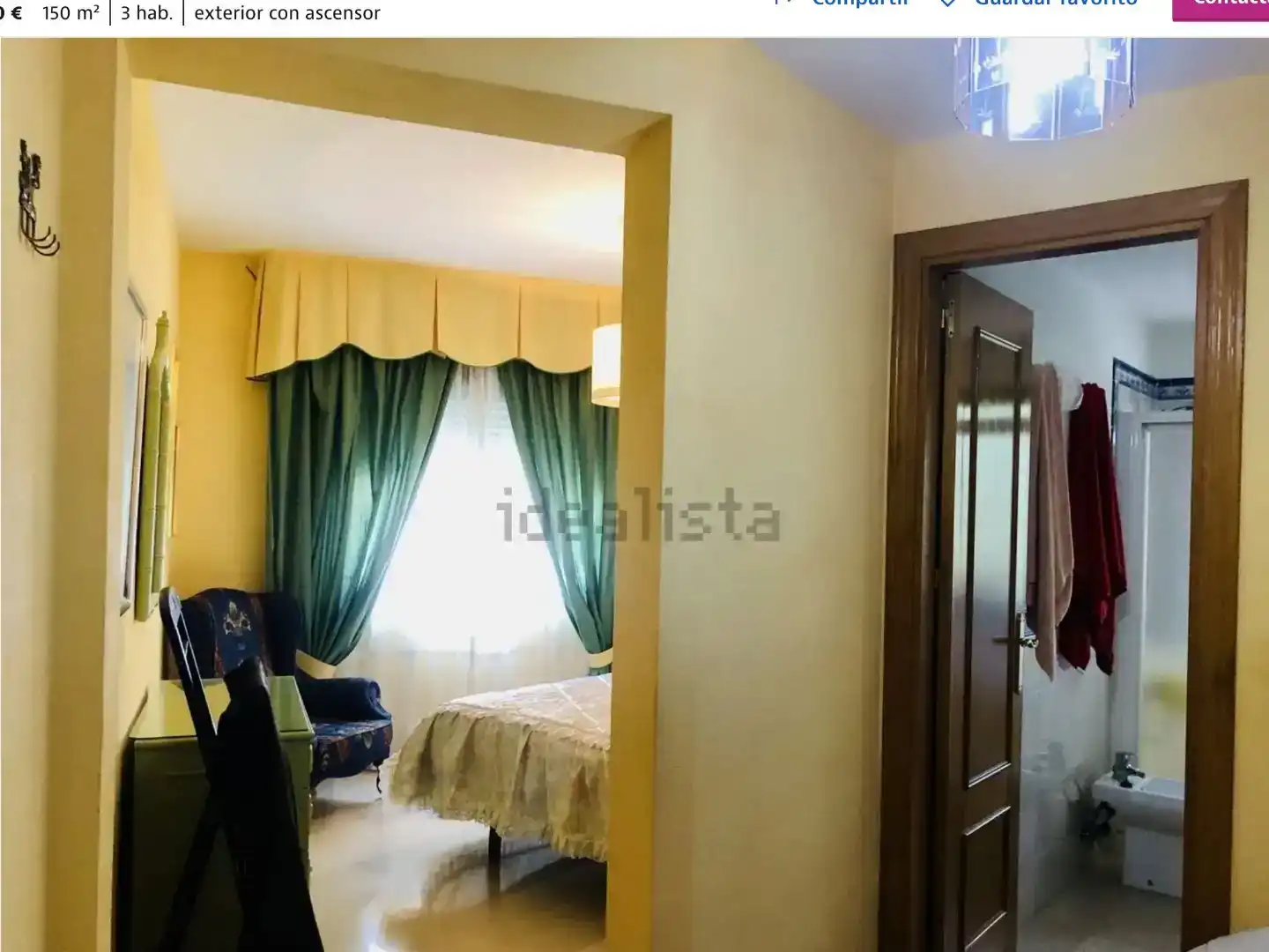 Bedroom of Flat for sale in Estepona  with Air Conditioner, Swimming Pool and Balcony