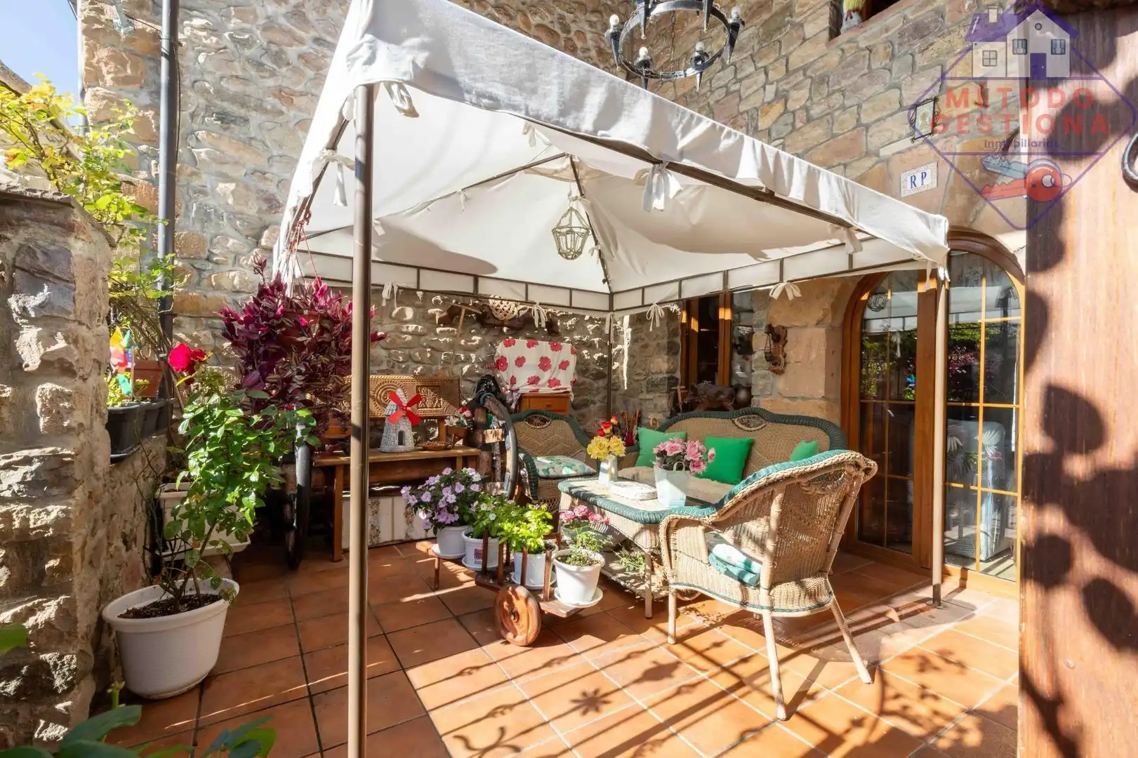 Terraza de Casa o chalet en venta en Cabuérniga con Calefacción, Terraza y Balcón