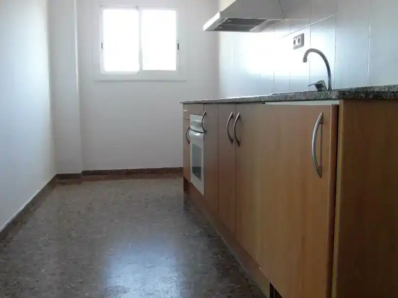 Kitchen of Flat for rent in Blanes  with Parquet flooring and Balcony
