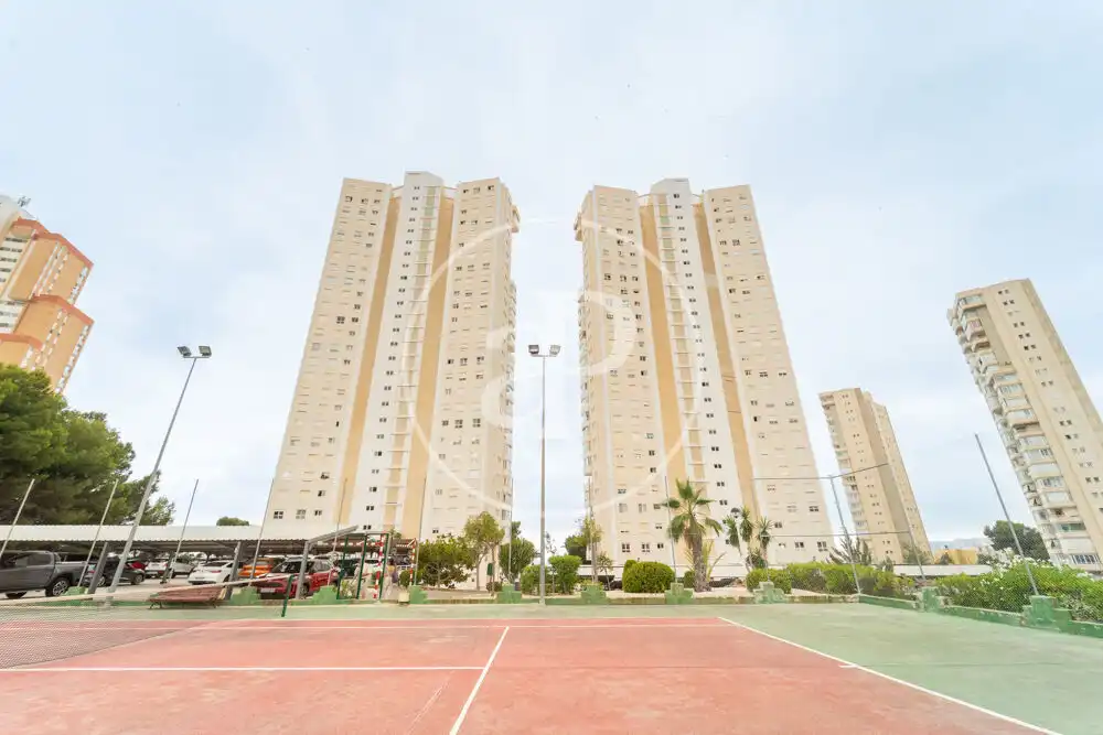 Exterior view of Flat for sale in Benidorm  with Air Conditioner, Heating and Terrace