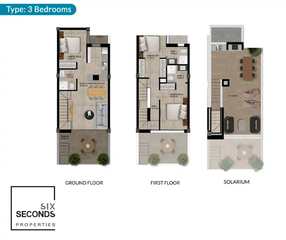 Terraced house with pool for sale in Dolores, imagen 20