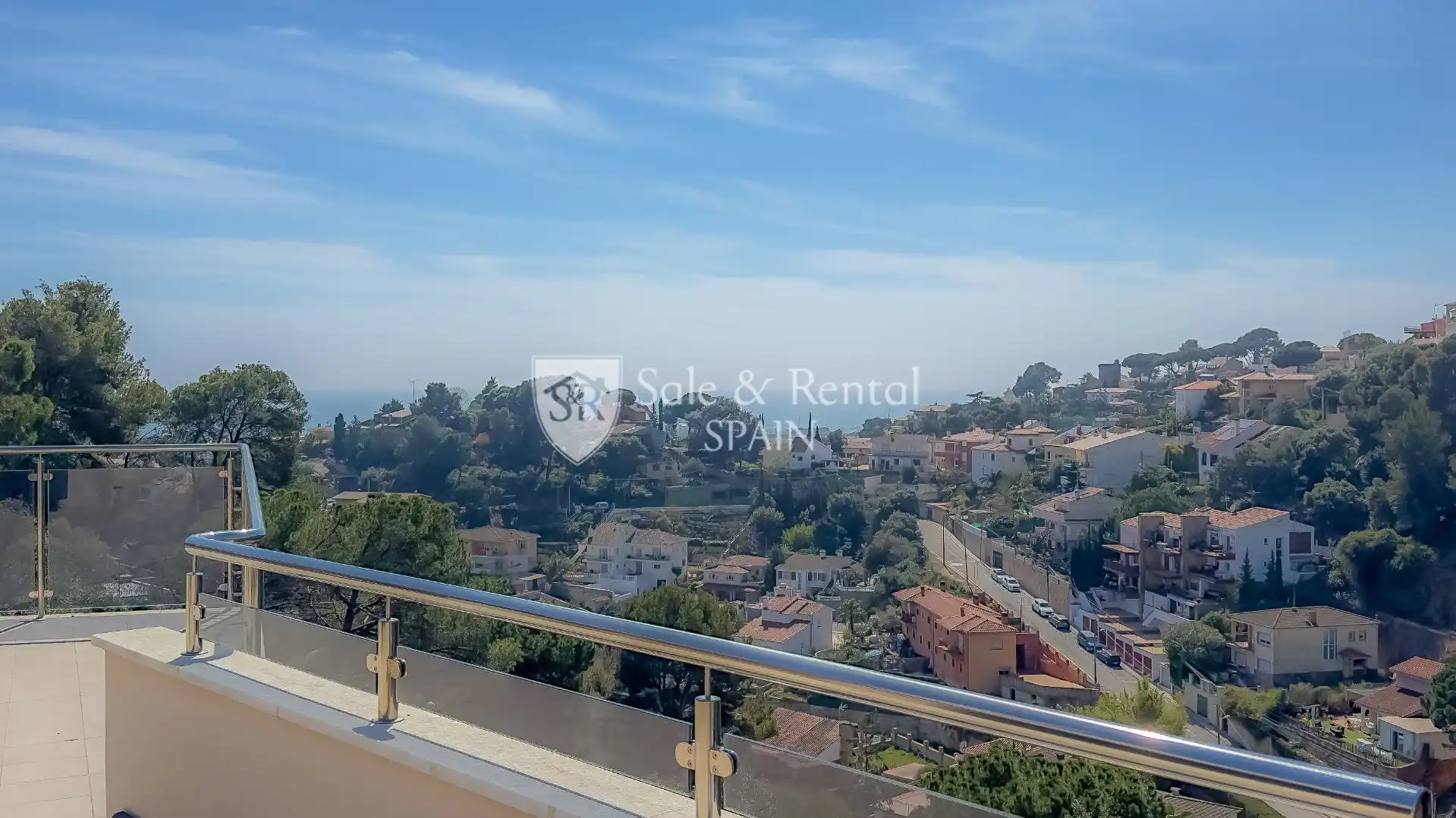 Exterior view of Houses for sale in Santa Susanna  with Air Conditioner, Heating and Private garden