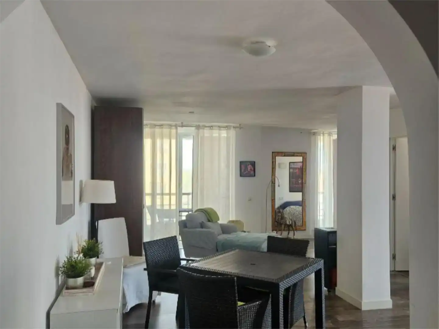 Sala d'estar de Pis en venda en  Palma de Mallorca amb Aire condicionat i Balcó