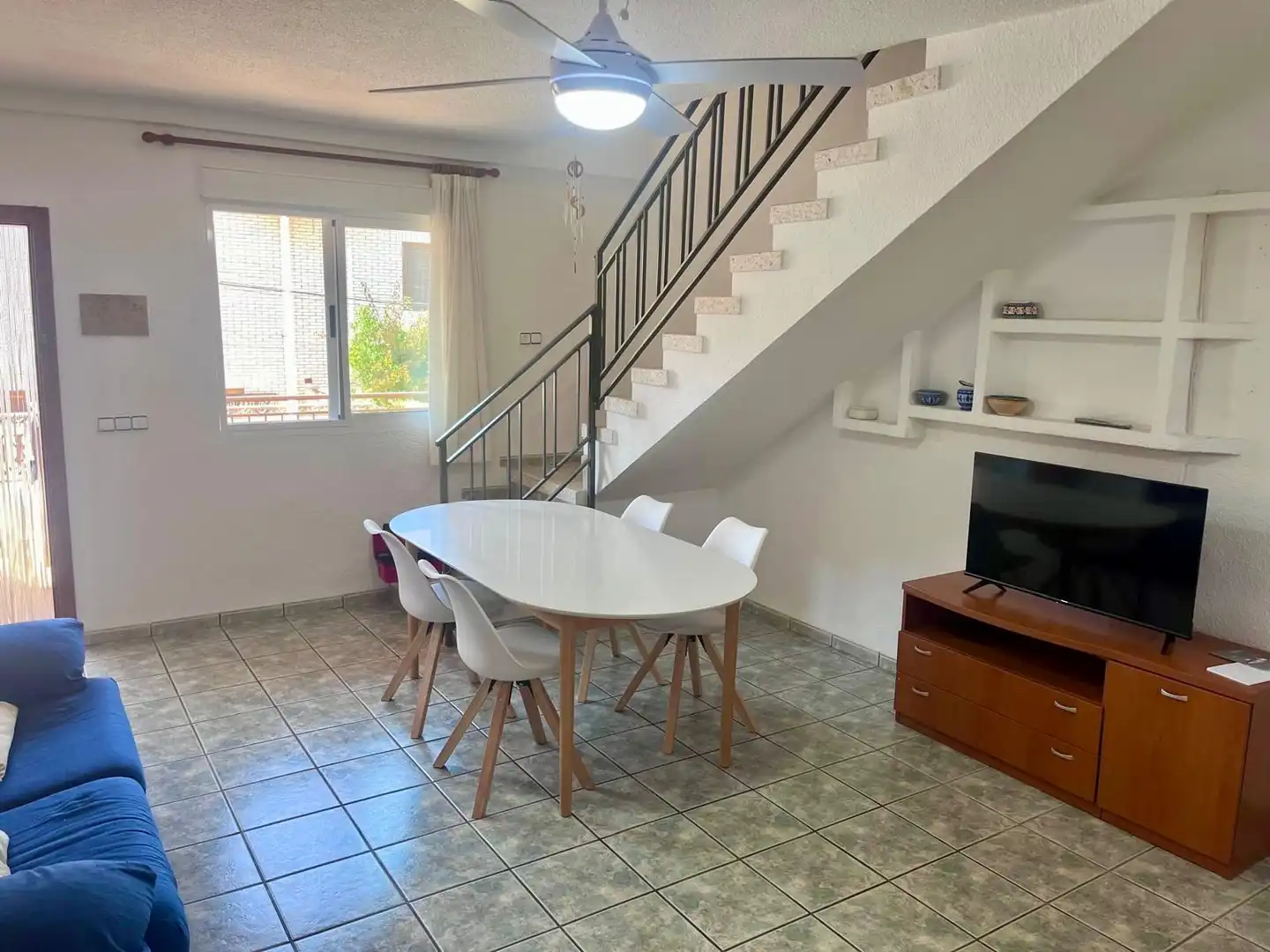 Esszimmer von Einfamilien-Reihenhaus zur Miete in Oropesa del Mar / Orpesa mit Terrasse