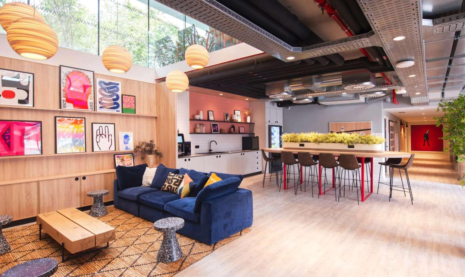 Wohnzimmer von Wohnung zur untervermieten in  Barcelona Capital mit Klimaanlage, Heizung und Terrasse