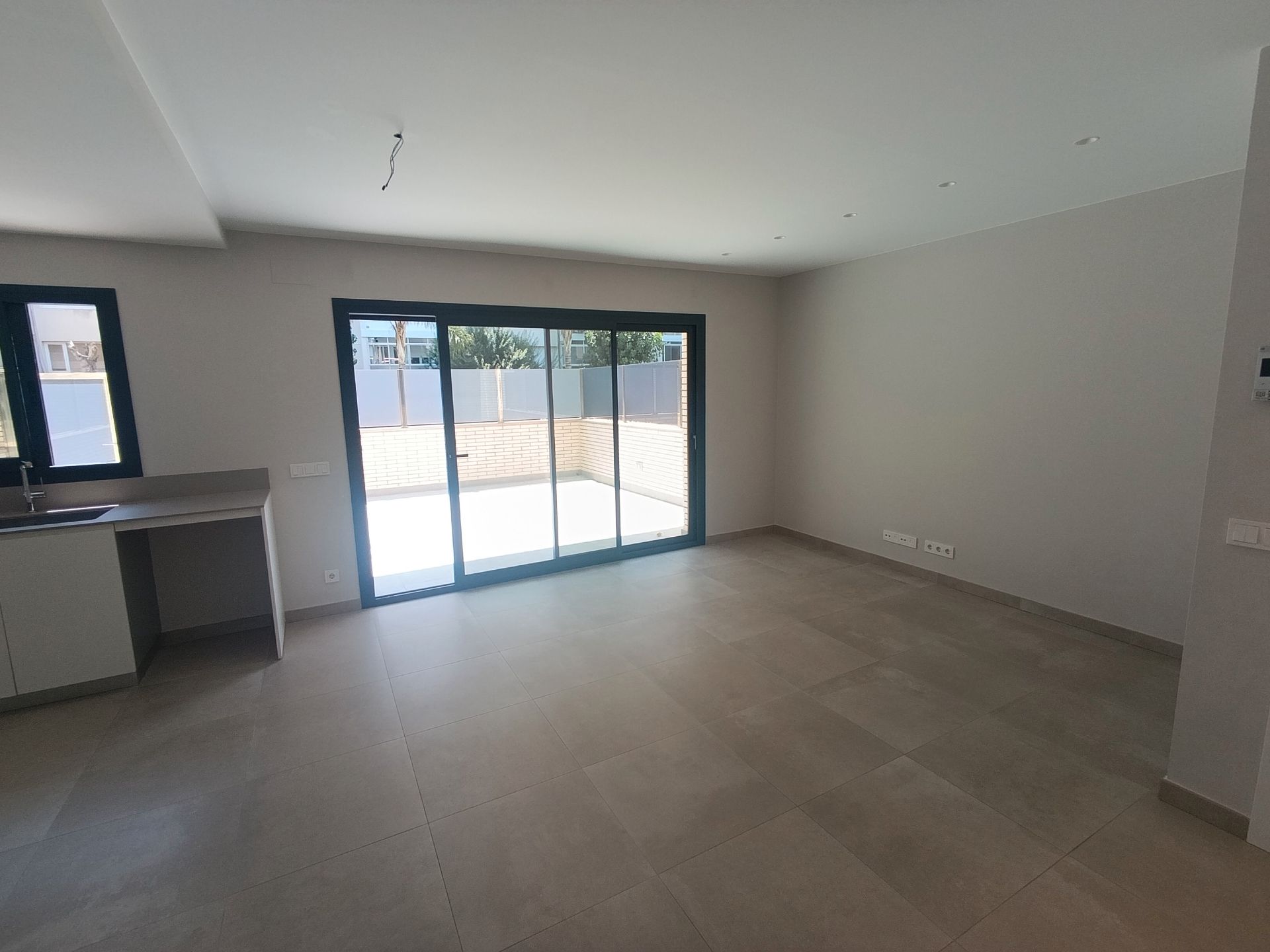 Sala d'estar de Planta baixa de lloguer en Vilassar de Mar amb Aire condicionat, Calefacció i Terrassa