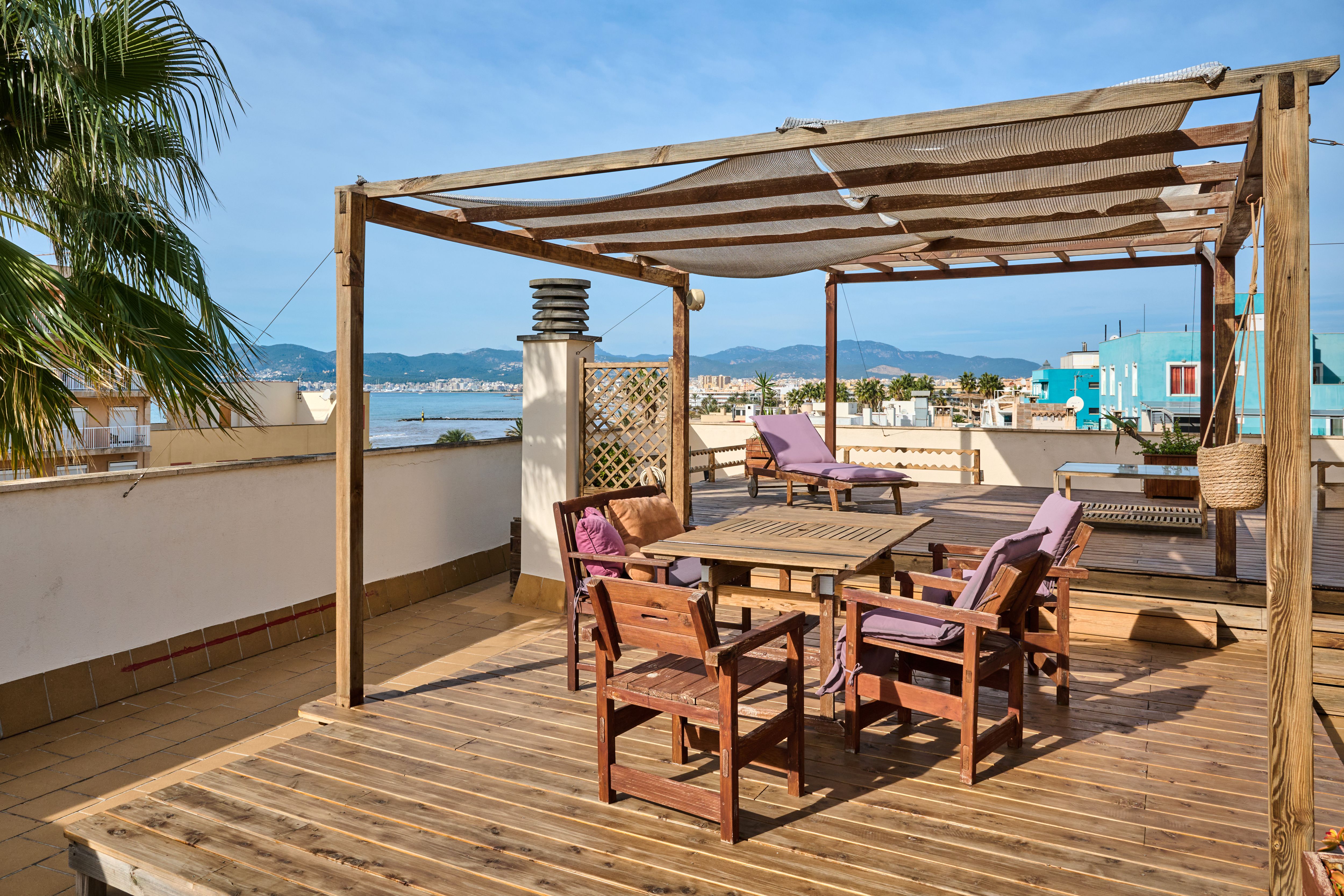 Terrace of Attic for sale in  Palma de Mallorca  with Air Conditioner, Heating and Terrace