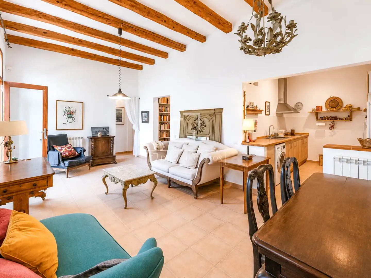 Sala de estar de Finca rústica en venta en Piera con Calefacción, Jardín privado y Trastero