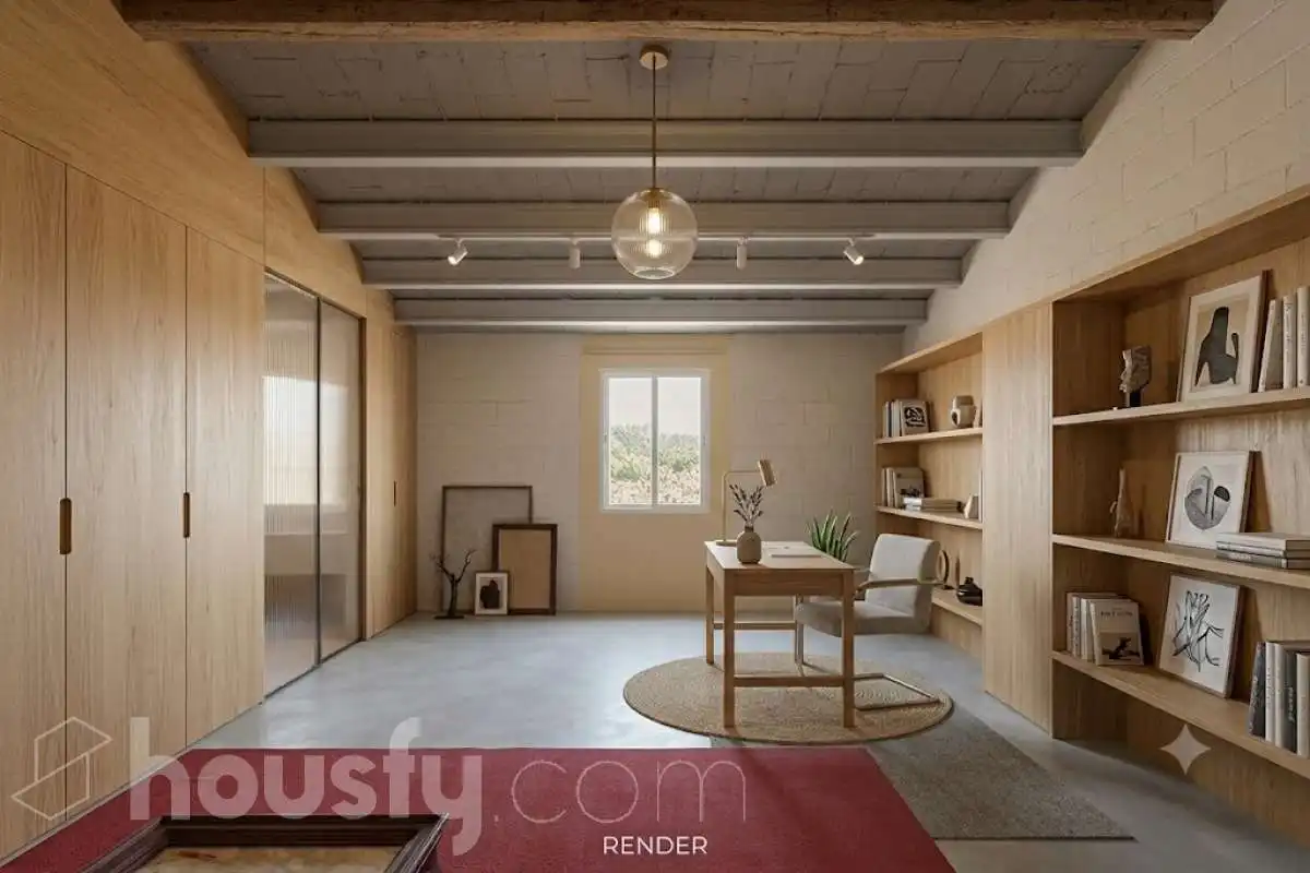 Sala de estar de Casa adosada en venta en Santa Margarida I Els Monjos con Trastero