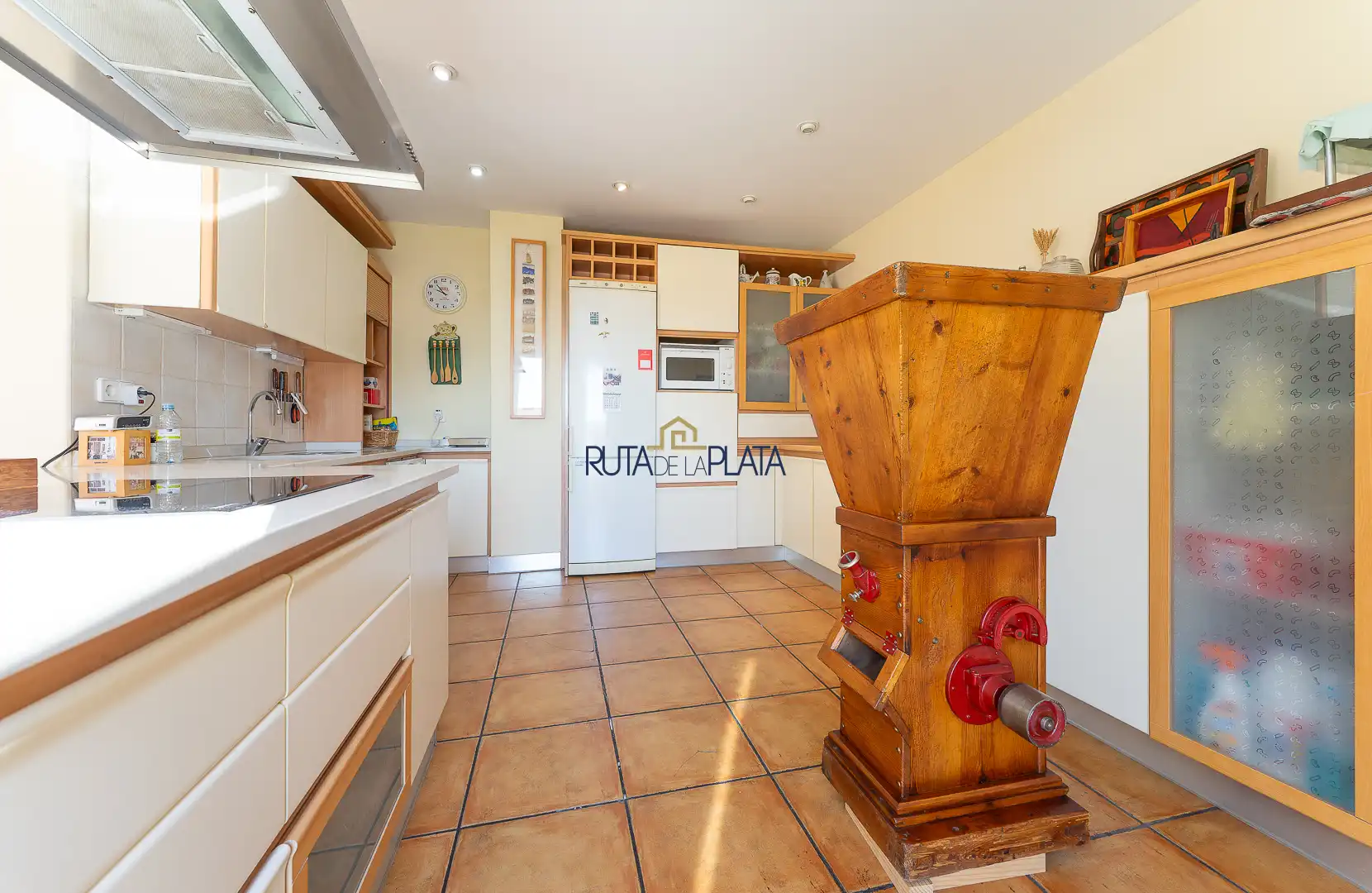 Kitchen of Attic for sale in Zamora Capital   with Air Conditioner, Heating and Parquet flooring
