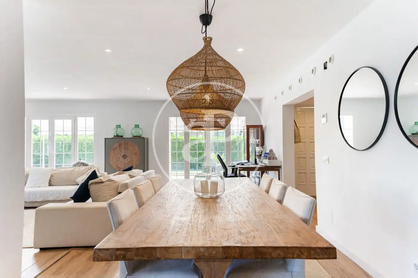 Dining room of Houses for sale in Bunyola  with Air Conditioner, Heating and Private garden