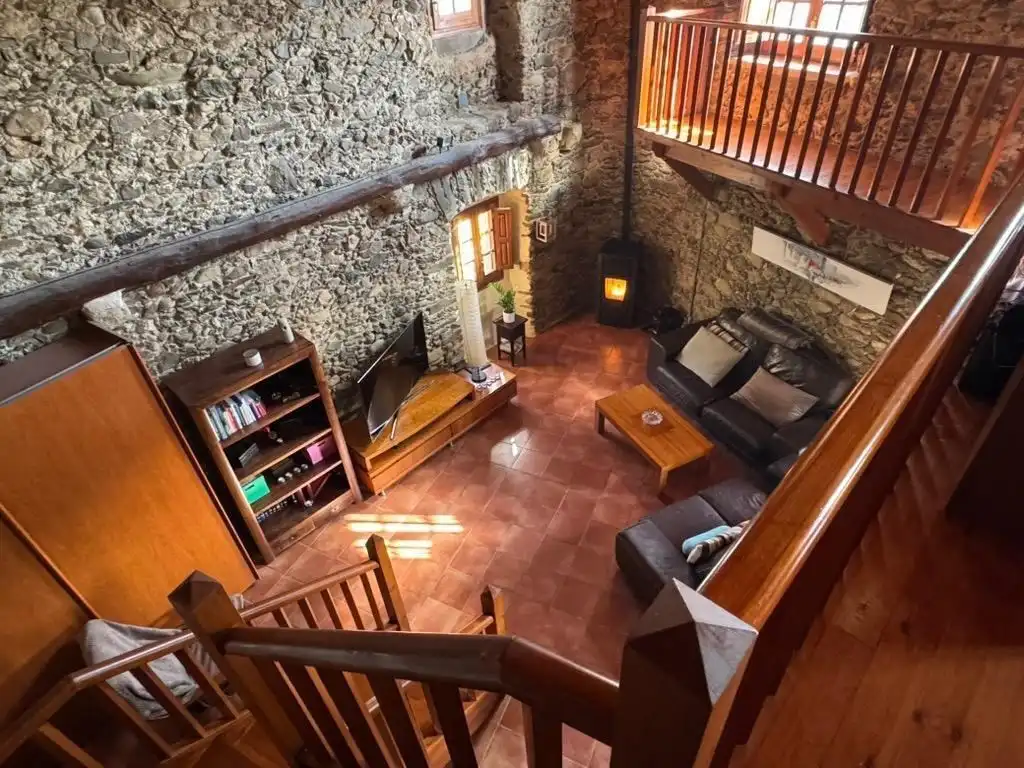 Sala d'estar de Finca rústica en venda en Rabós amb Calefacció, Terrassa i Balcó