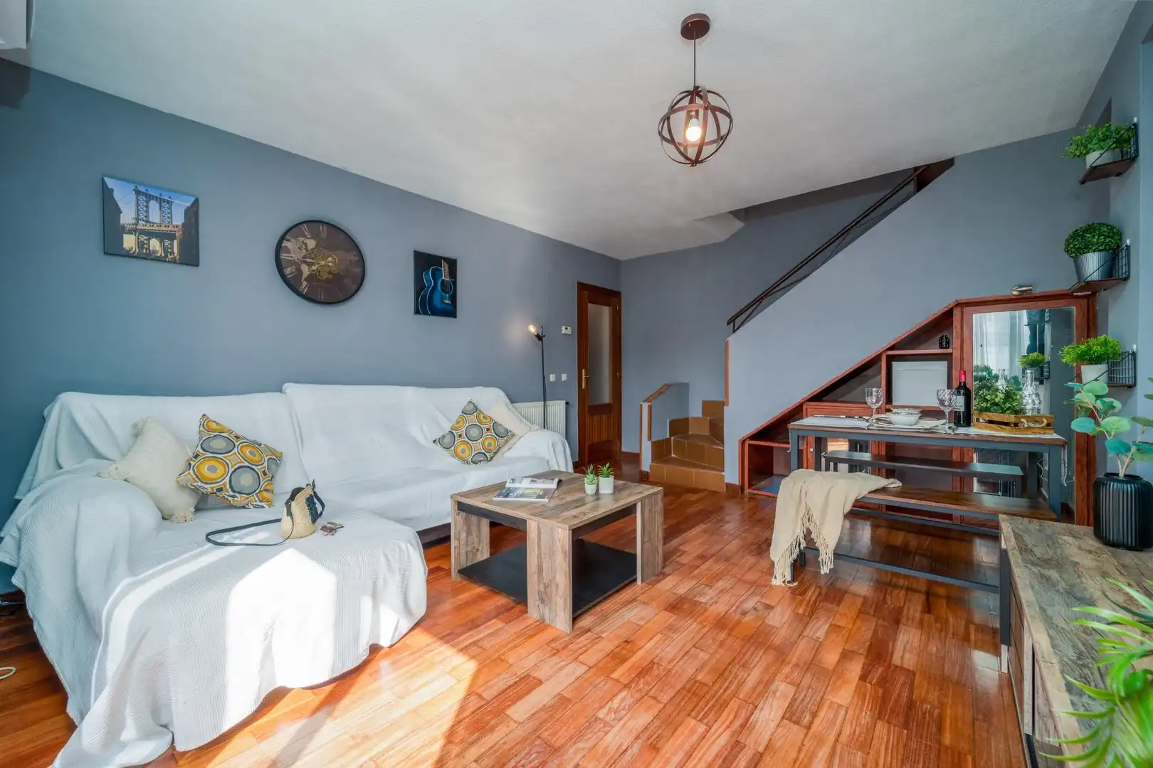 Sala de estar de Dúplex en venta en Azuqueca de Henares con Aire acondicionado y Calefacción
