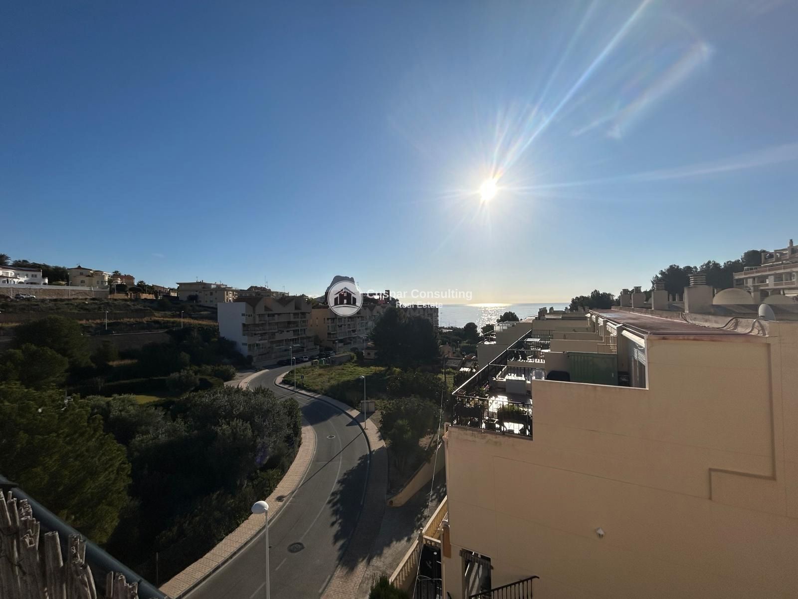 Exterior view of Duplex for sale in Calpe / Calp  with Terrace, Swimming Pool and Furnished
