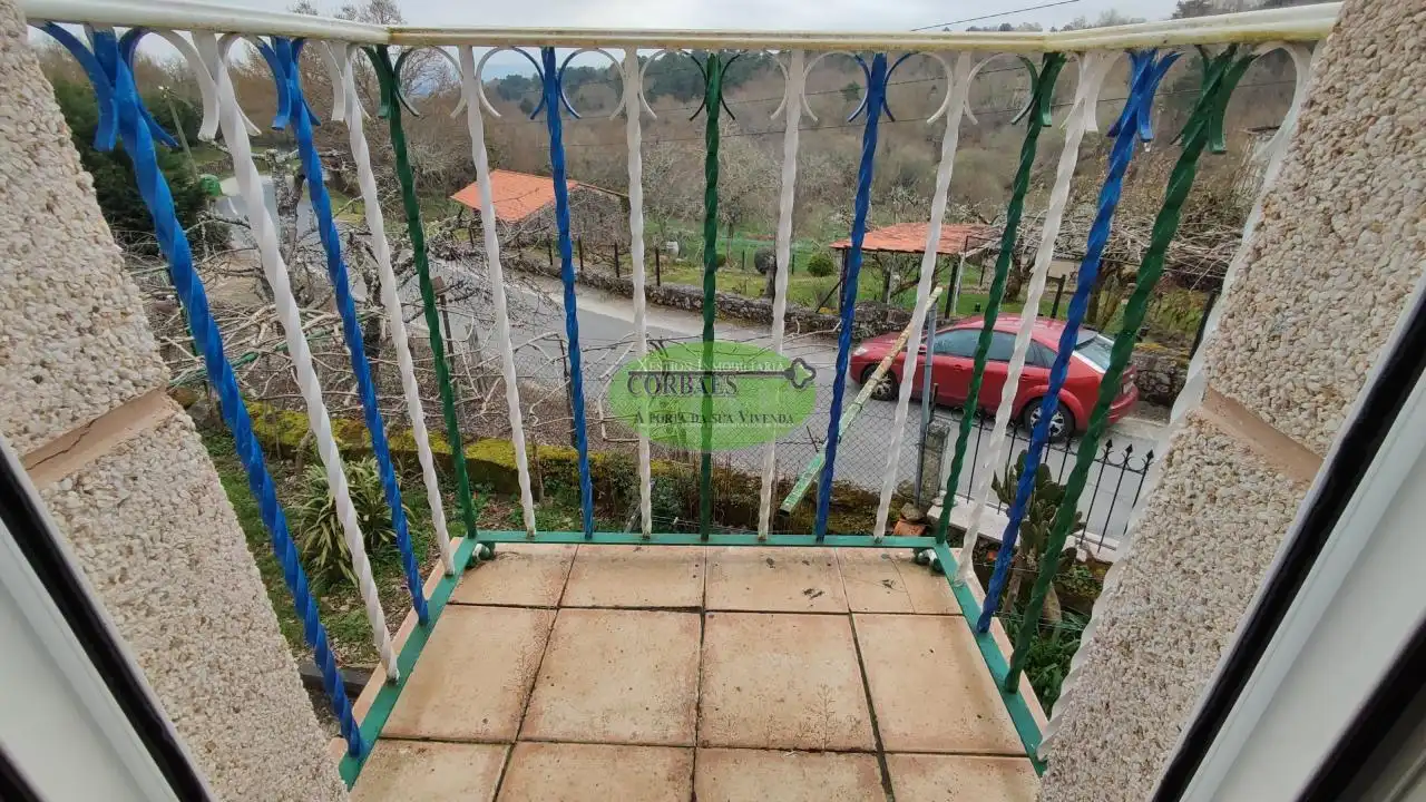 Balcony of Houses for sale in Parada de Sil  with Heating, Private garden and Terrace