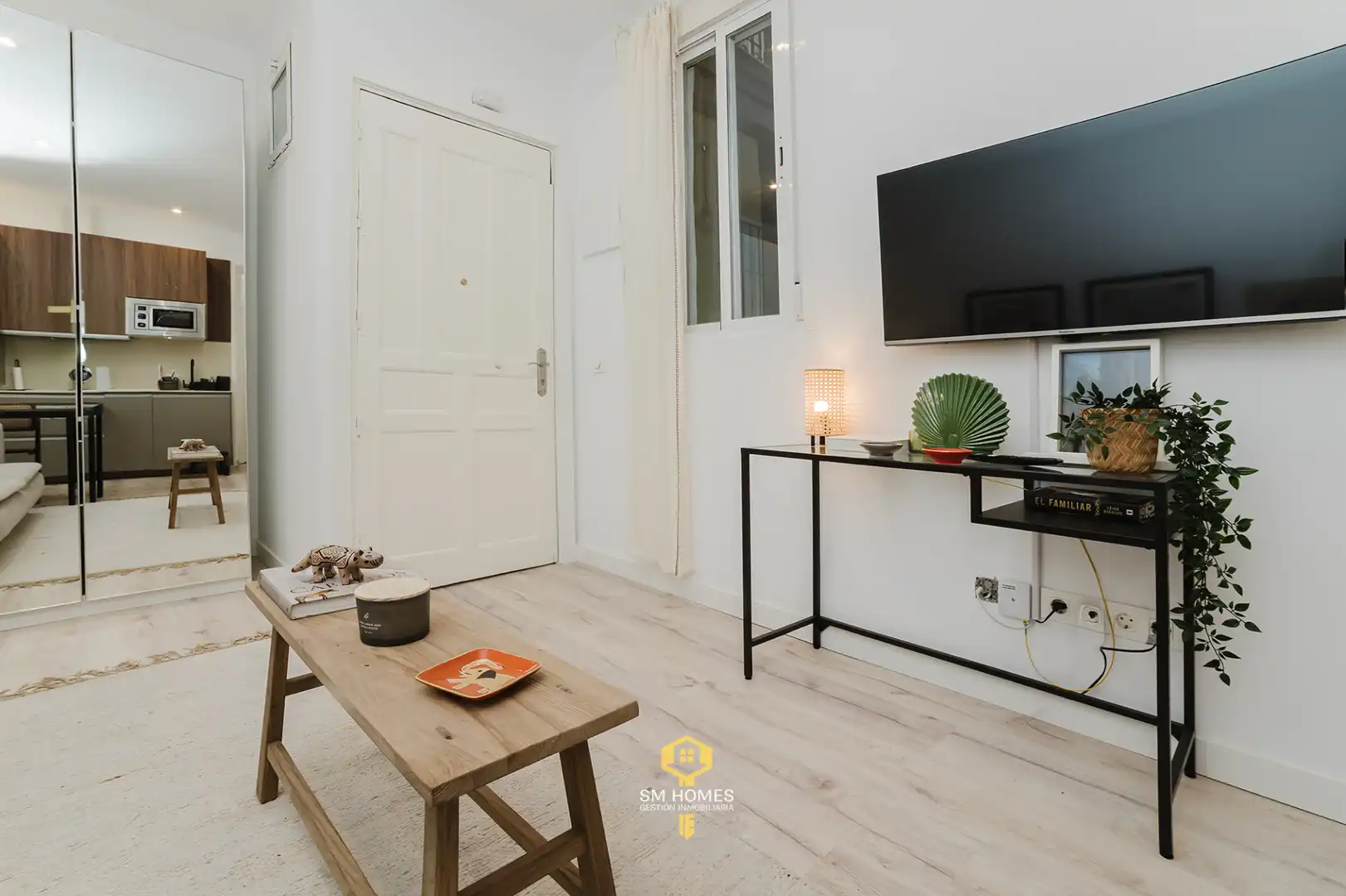 Sala de estar de Piso en venta en Madrid con Aire acondicionado, Calefacción y Amueblado