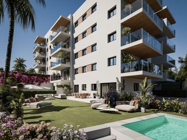 Apartament amb balcó en venda a Estepona Pueblo