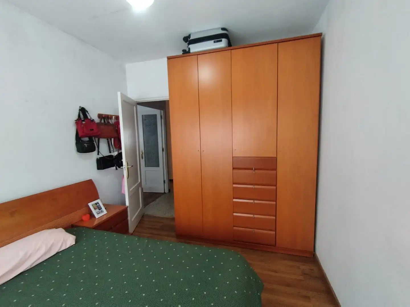 Bedroom of Flat for sale in Ferrol  with Storage room, Furnished and Oven