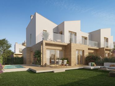 Terraced house with pool for sale in El Verger