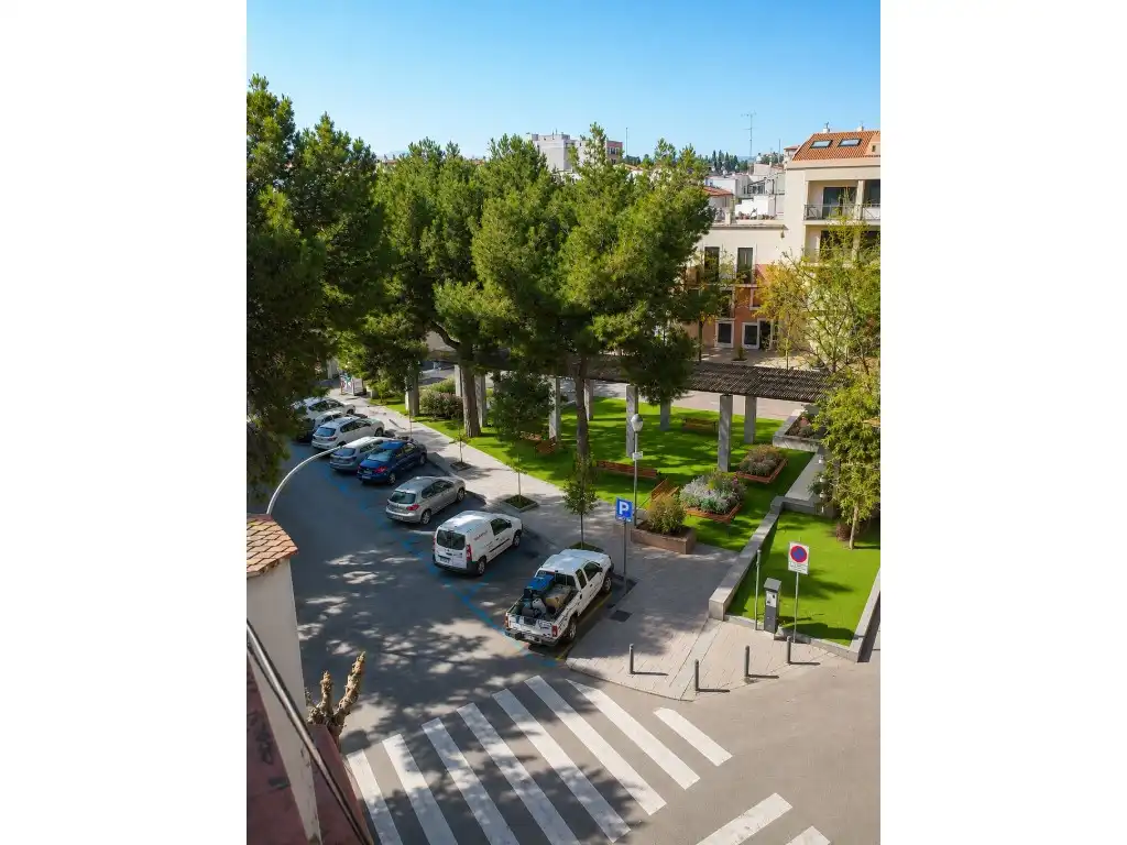 Vista exterior de Àtic en venda en Vilafranca del Penedès