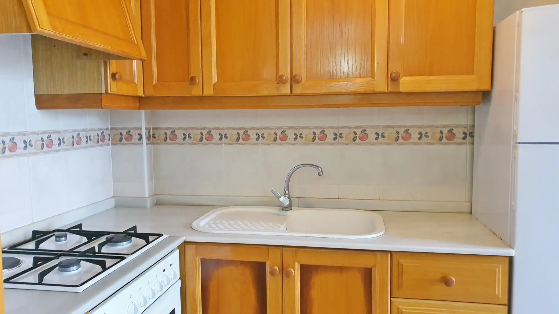 Cocina de Apartamento de alquiler en Xeraco con Aire acondicionado, Calefacción y Terraza