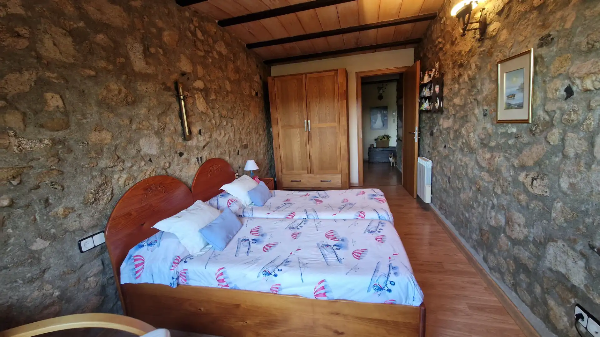 Habitación de Casa adosada en venta en Palafolls con Aire acondicionado, Calefacción y Jardín privado