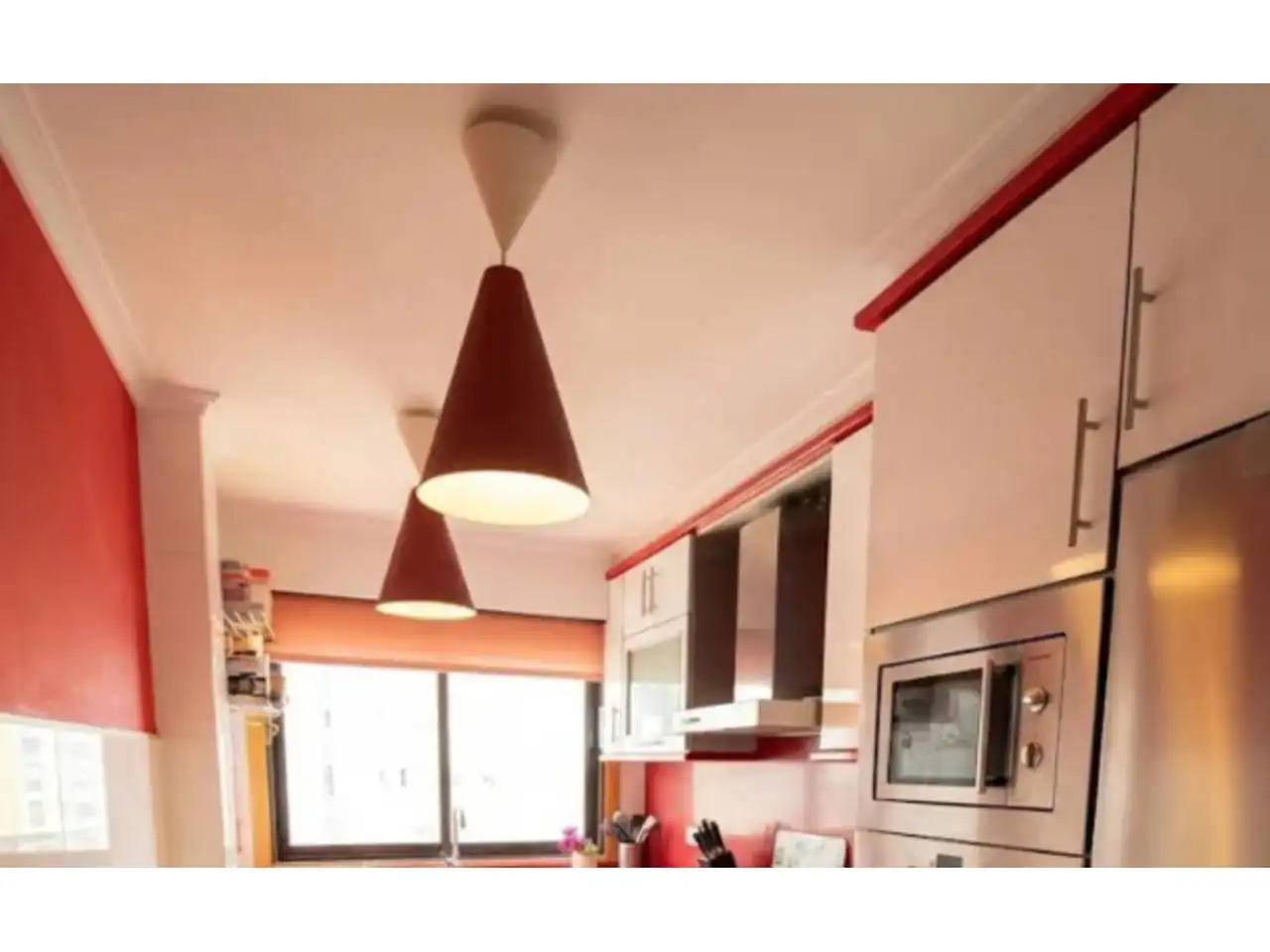 Cocina de Piso en venta en Ourense Capital  con Calefacción, Parquet y Amueblado