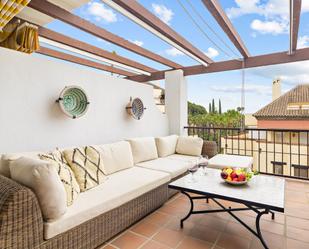 Terrassa de Planta baixa de lloguer en Marbella amb Aire condicionat, Jardí privat i Parquet
