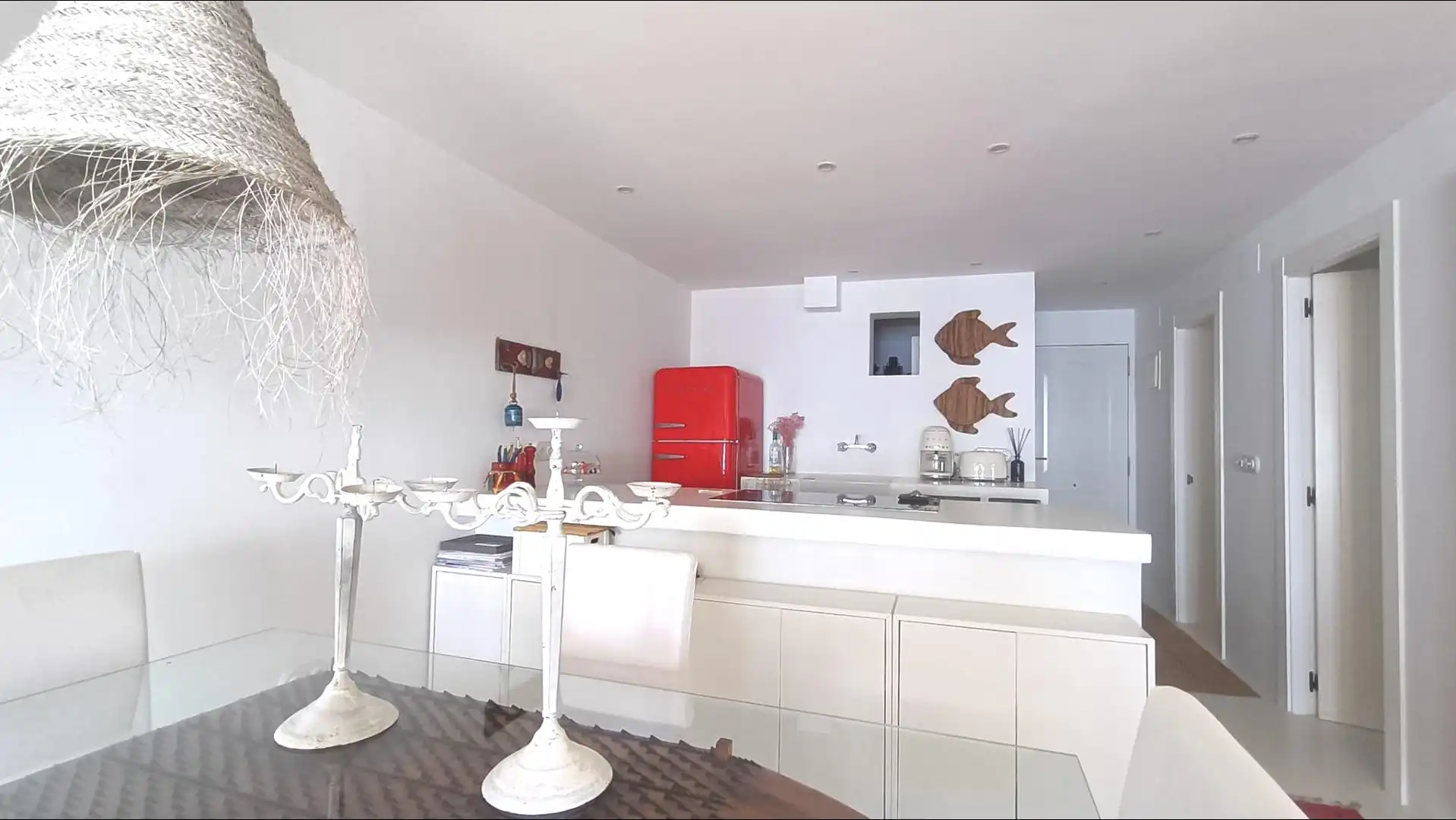 Cuina de Apartament en venda en Santa Pola amb Aire condicionat i Moblat
