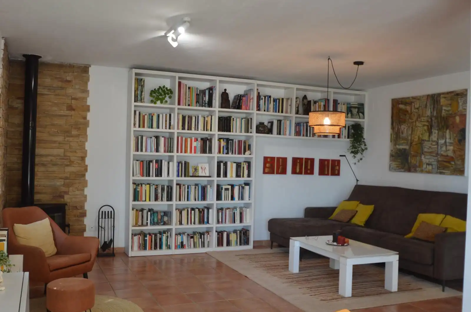 Wohnzimmer von Haus oder Chalet zum Verkauf in Vinaròs mit Klimaanlage, Heizung und Privatgarten