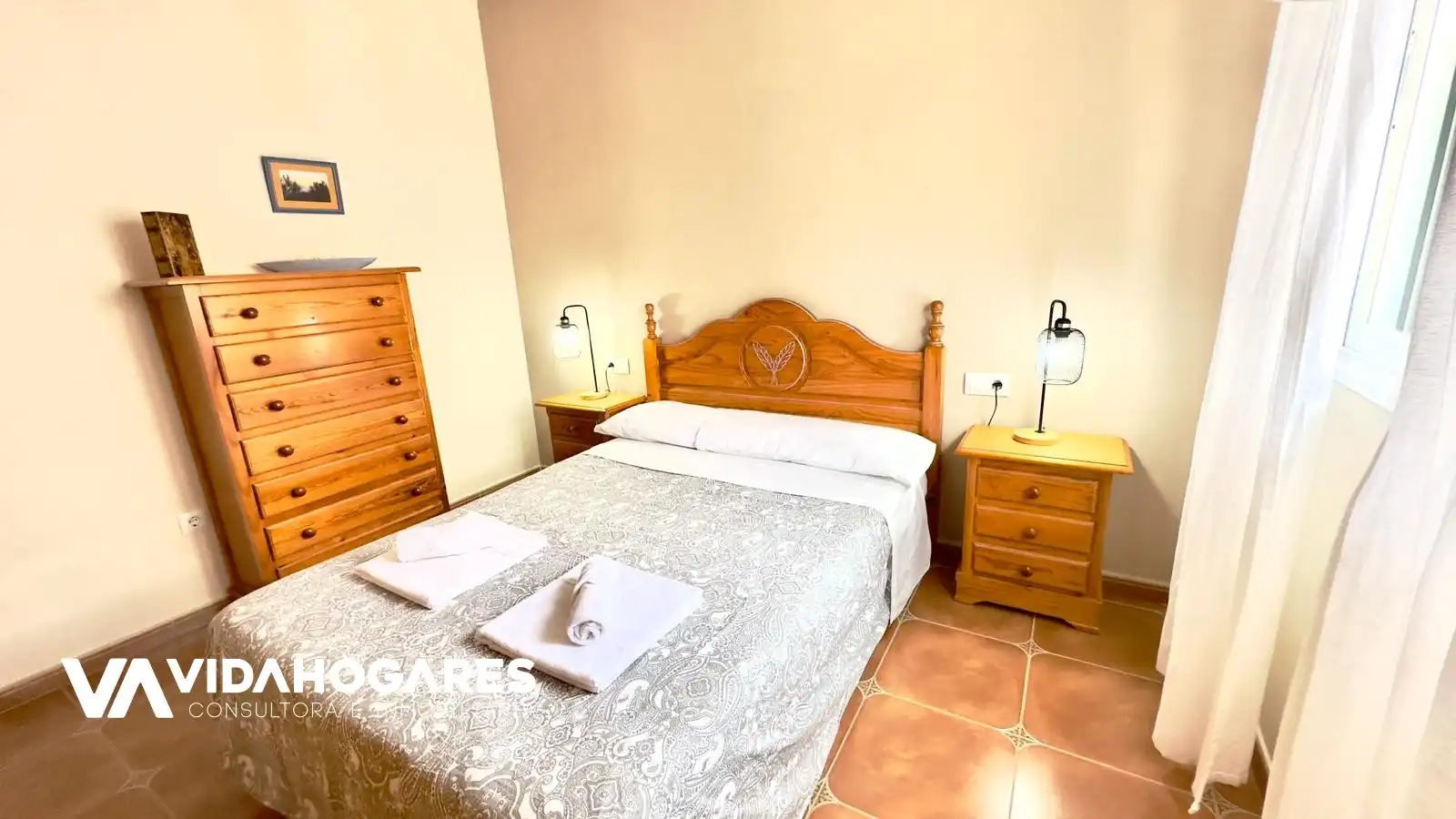 Bedroom of Flat for sale in Rota  with Air Conditioner